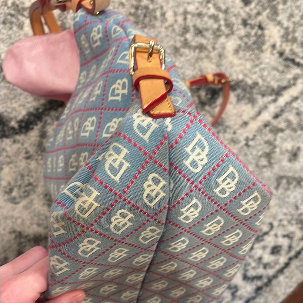 Dooney & Bourke Monogram Brenna Satchel - Picture 15 of 16